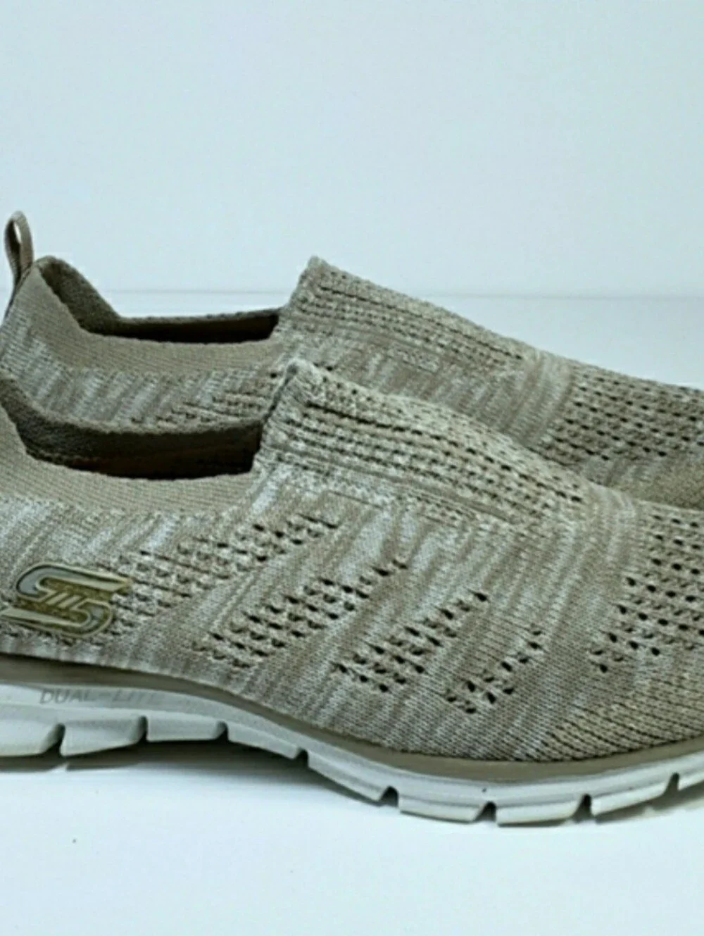 Skechers Slipon Memory Foam Walking Shoes Sneakers